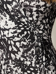 Long Tall Sally Black Wrap Maxi Dress - Image 5 of 5