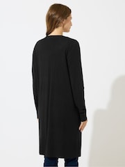 M&Co Black Longline Cardigan - Image 3 of 5