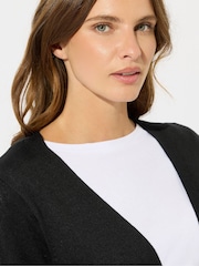 M&Co Black Longline Cardigan - Image 4 of 5