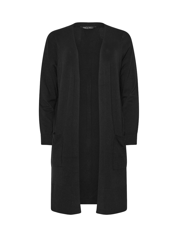 M&Co Black Longline Cardigan - Image 5 of 5