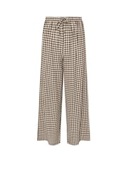 PixieGirl Petite Brown Petite Wide Leg Trousers - Image 5 of 5
