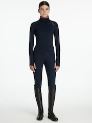 LeMieux Blue Young Rider Savannah Snood Mesh Base Layer - Image 3 of 5