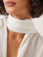 Monsoon Cream Suri Sheer Wrap Blouse - Image 4 of 4