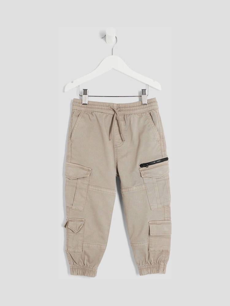River Island Boys Herrin Cargo Trousers - صورة 1 من 4 River Island Boys Herrin Cargo Trousers - صورة 1 من 4