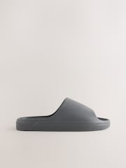 Charcoal Grey Chunky EVA Sliders - Image 4 of 6