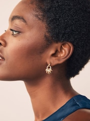 Goldfarben - Stacked Hoop Earrings - Bild 1 von 6