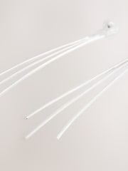 Silver Tone Sparkle Drop Earrings - Image 3 of 6