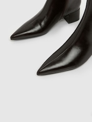 Schuh Bridgit Block Point Brown Boots - Image 3 of 4