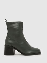 Schuh Wide Fit Brie Sock Boots - Image 1 of 4
