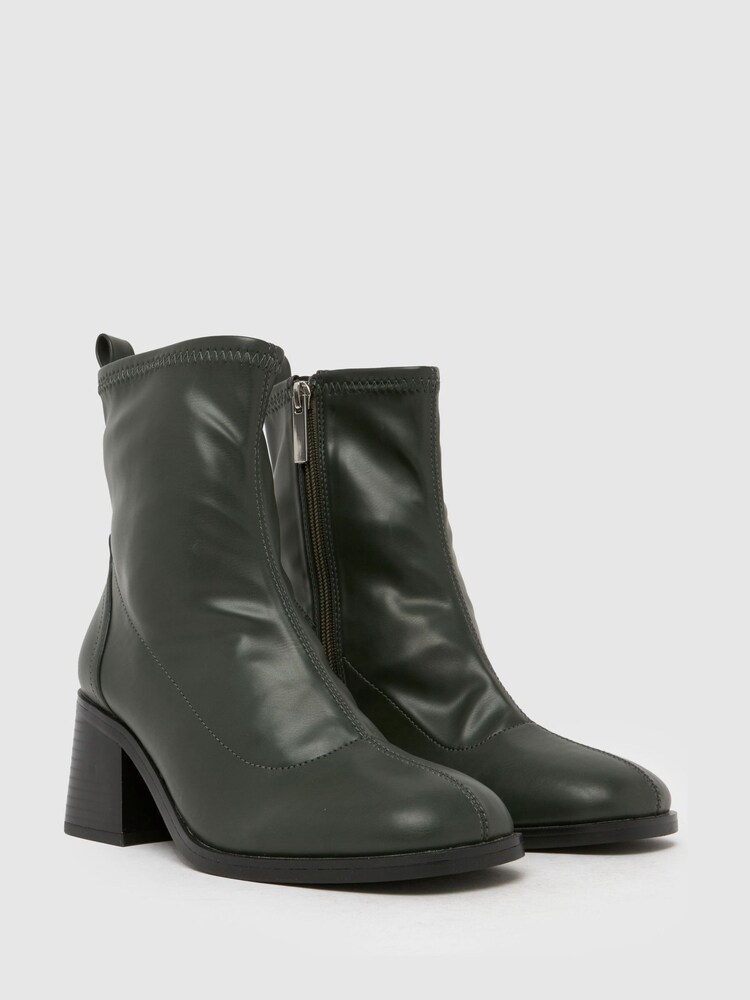 Schuh Wide Fit Brie Sock Boots - Image 2 of 4