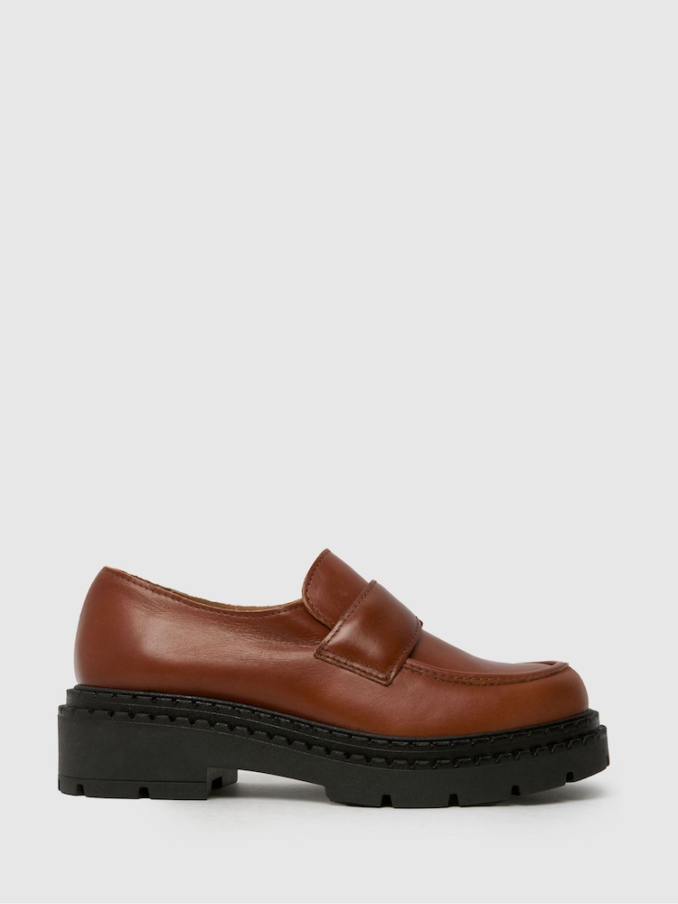 Schuh Lawson Chunky Loafers - Image 1 of 4 Schuh Lawson Chunky Loafers - Image 1 of 4