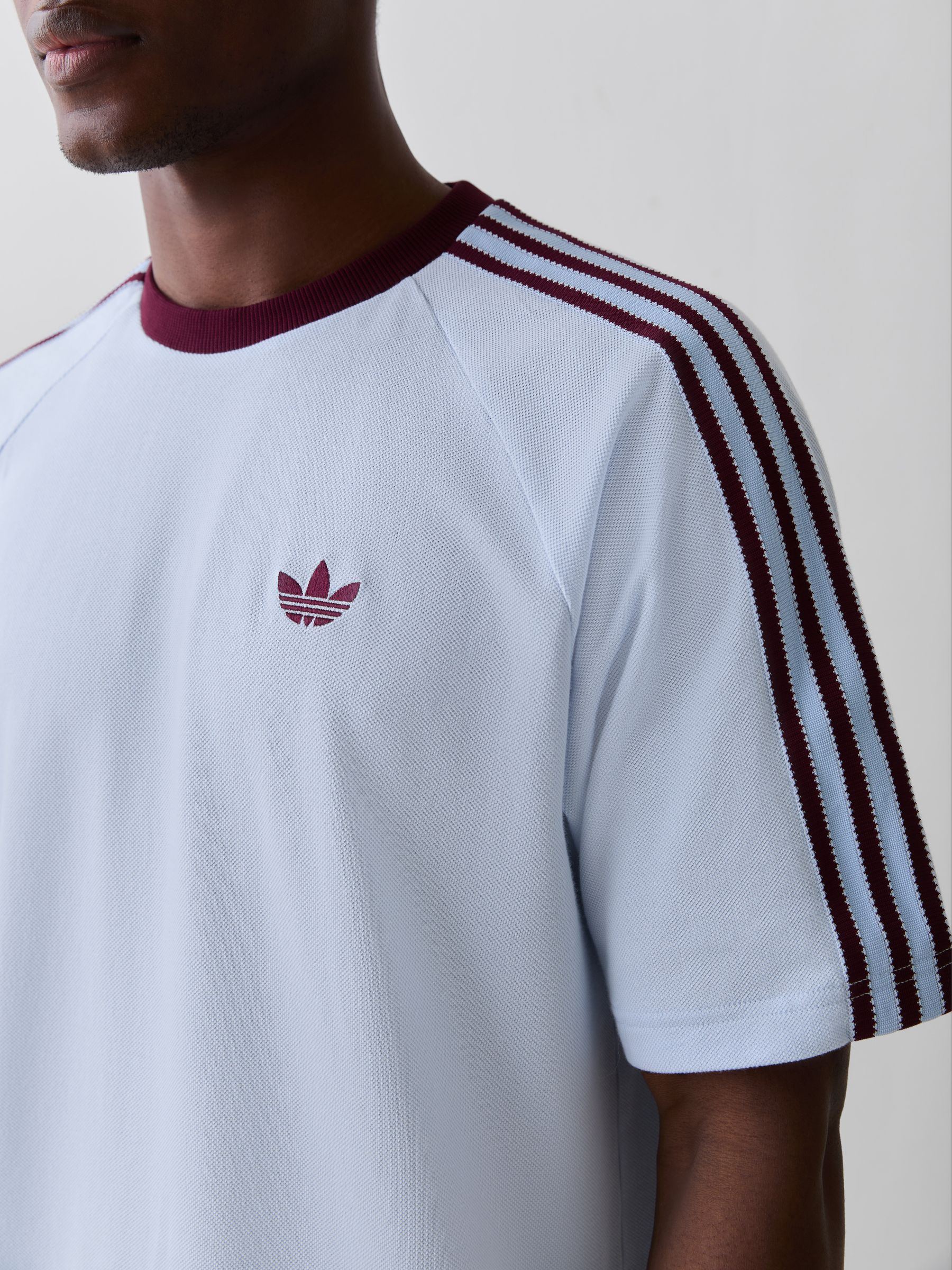Next：日本 ライトブルー - adidas Originals Britcore 半袖リンガー T