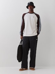 بيج - adidas Originals Britcore Long Sleeve Cali Sweatshirt - صورة 4 من 6