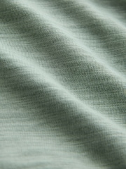 Sage Green Slub Hoodie - Image 8 of 8