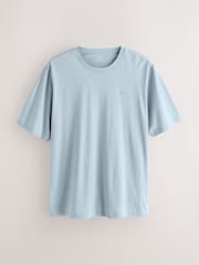 Blau - Gestreiftes Kurzarm-Pyjama-Set - Bild 11 von 12