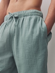 Green/Pink Cheesecloth Shorts 2 Pack - Image 6 of 12