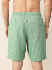 鼠尾草绿 - Slub Shorts - 7的图像3｝