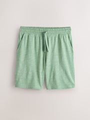 鼠尾草绿 - Slub Shorts - 7的图像5｝