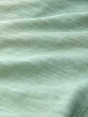 鼠尾草绿 - Slub Shorts - 7的图像7｝