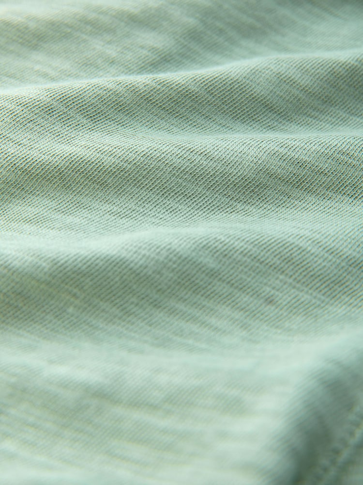 鼠尾草绿 - Slub Shorts - 7的图像7｝