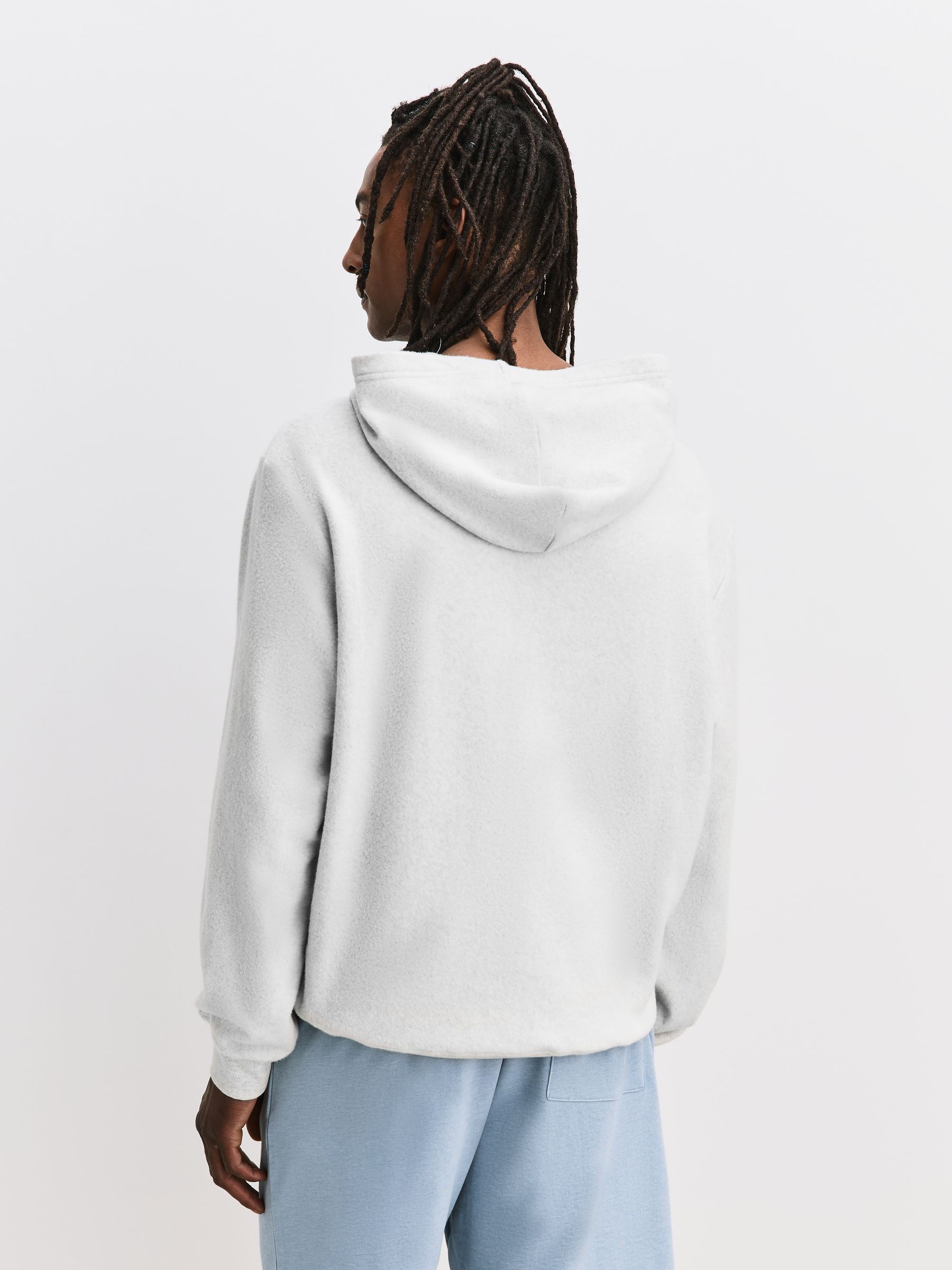 Buy White Fleece Hoodie from the Next UK online shop