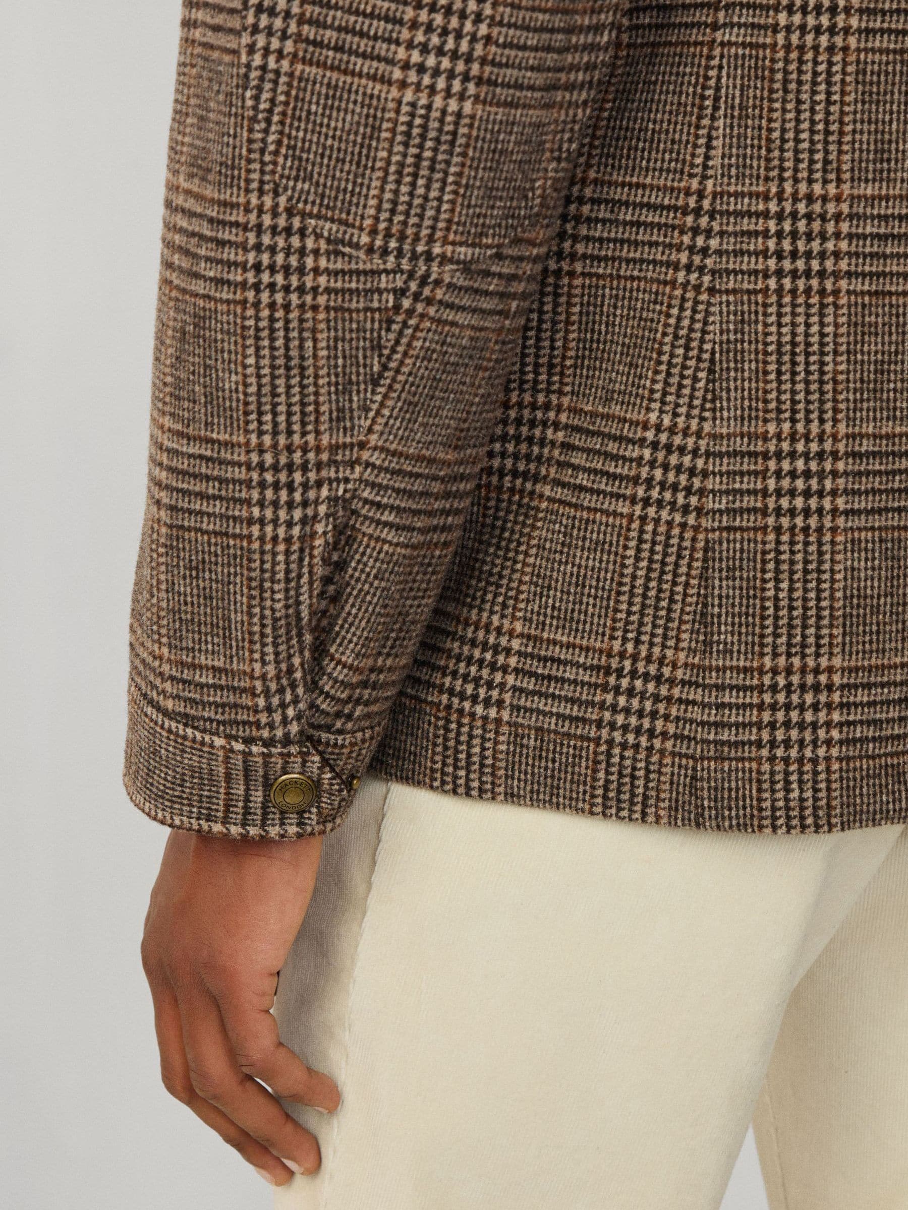 Buy Hackett Cream Country Velo Jacket from Next USA