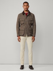 Hackett Cream Country Velo Jacket - Image 7 of 7