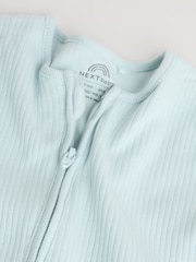 Azul - Pacote 5 de macacões para bebês com zíper duplo (0meses a3anos) - Imagem 11 de 14