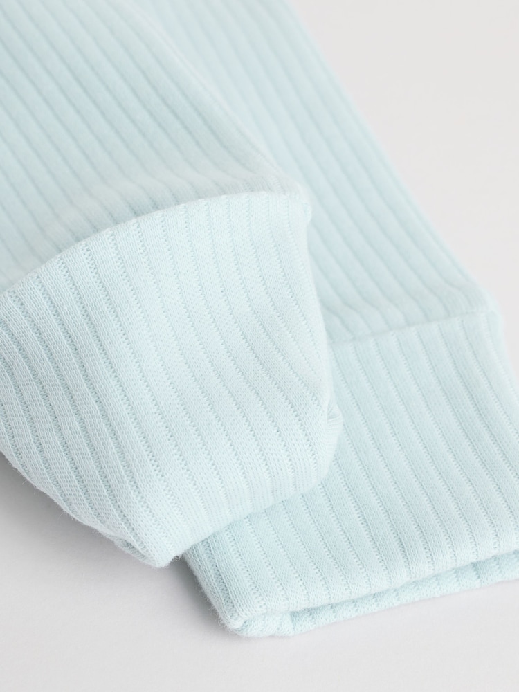 Azul - Pacote 5 de macacões para bebês com zíper duplo (0meses a3anos) - Imagem 14 de 14