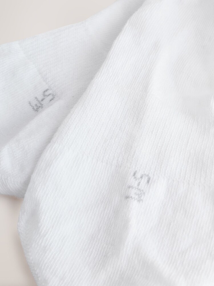 White Invisible Socks 5 Pack - Image 8 of 8