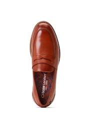 Base London Tan Brown Sid Penny Loafer - Image 4 of 5