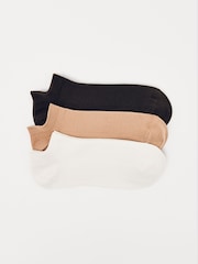 Reiss Cream/Chocolate Callie Socks - Image 1 of 2
