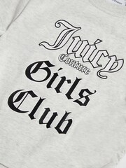 Juicy Couture Grey Slogan T-Shirt - Image 7 of 7