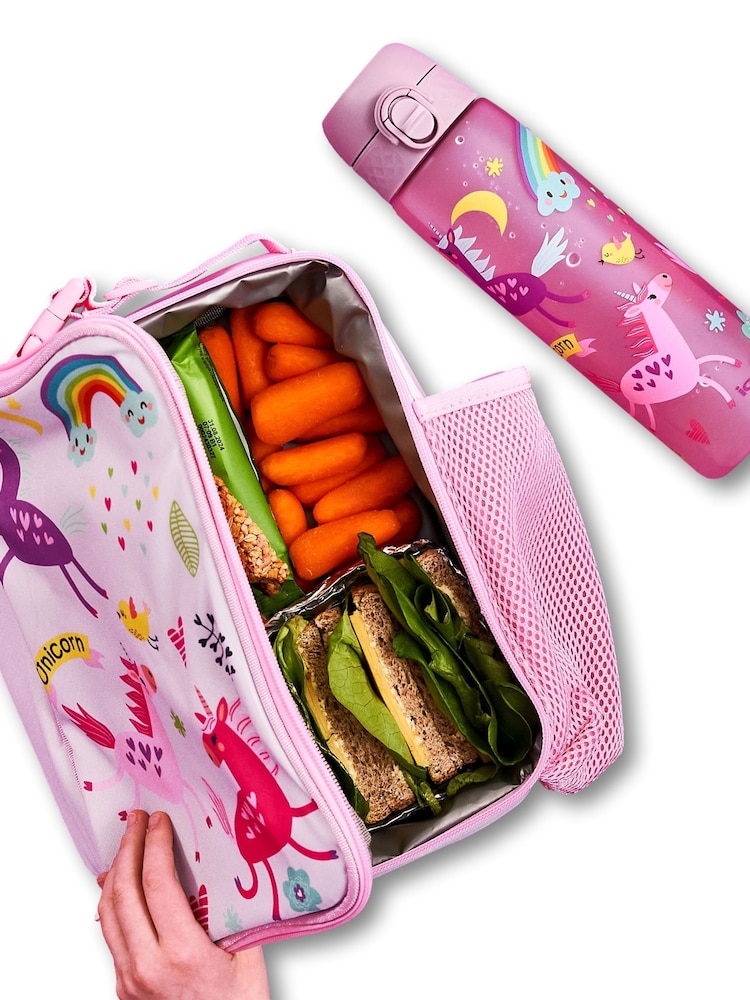 Ion8 Unicorns Lunch Bag and Leak Proof Recyclon Water Bottle Bundle - Image 1 of 6