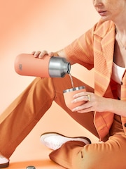 Ion8 Coral Vacuum Insulated Flask and Large Insulated Mug - Image 2 of 6