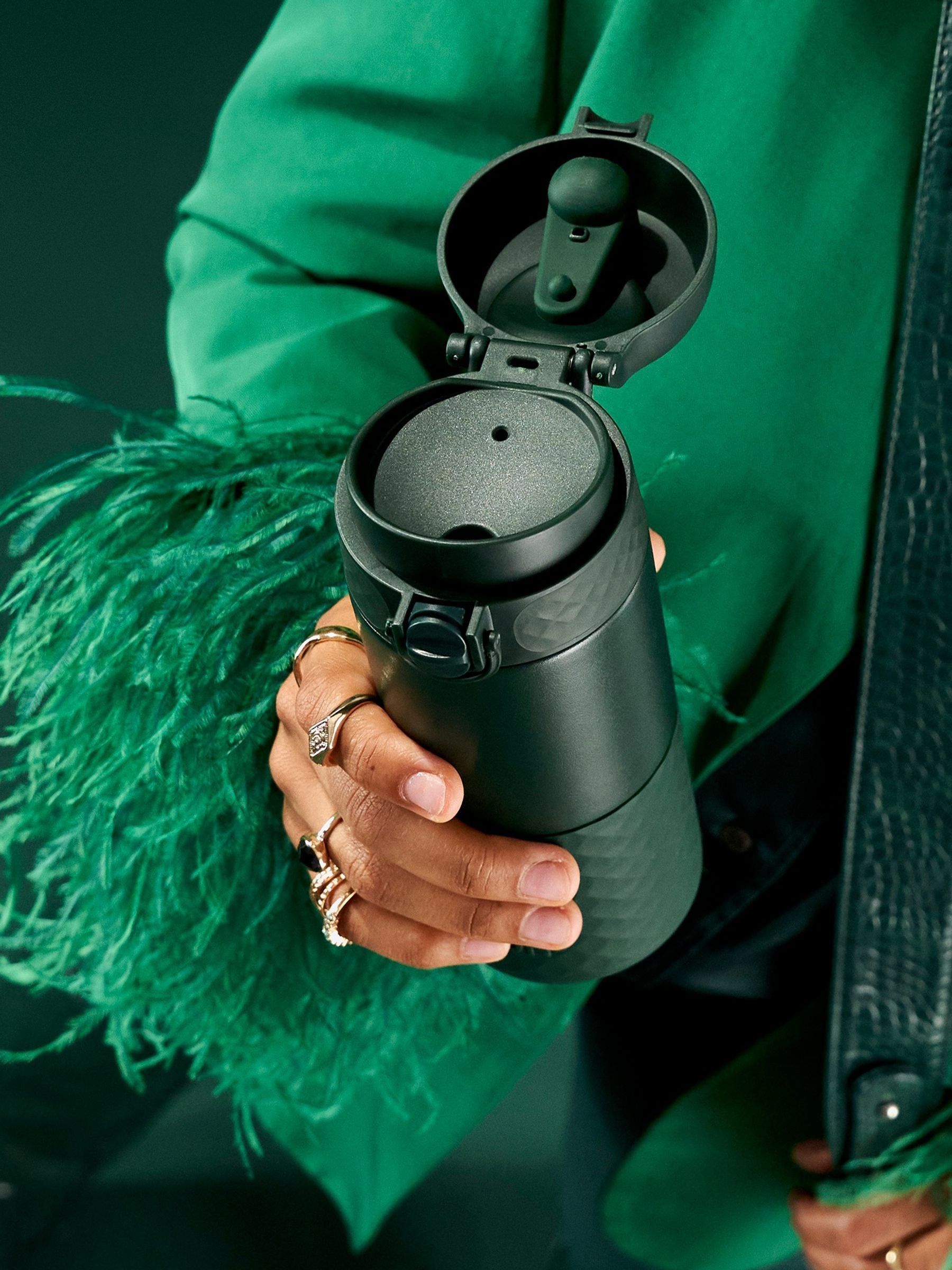 Buy Ion8 Dark Green Leak Proof Insulated Stainless Steel Travel