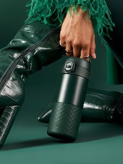 Ion8 Dark Green Leak Proof Insulated Stainless Steel Travel Mug - Image 6 of 6