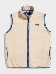 Penfield Cream Mens Graylock Fleece Vest - Image 7 of 10