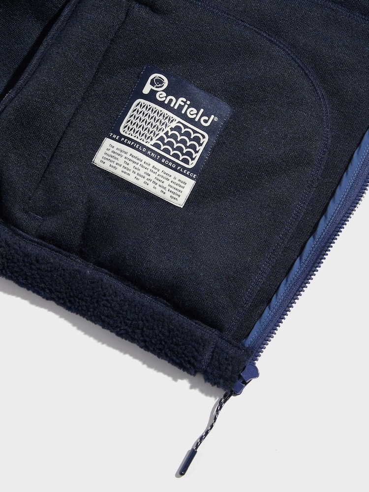 Penfield Blue Mens Trailblaze Vest - Image 10 of 10