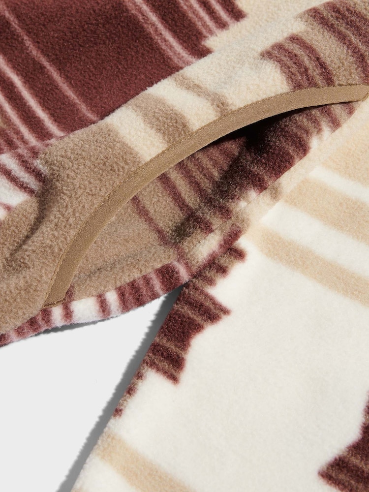 Penfield Brown Mens Forefounders Graylock Quarter  Zip Fleece - Image 10 of 10