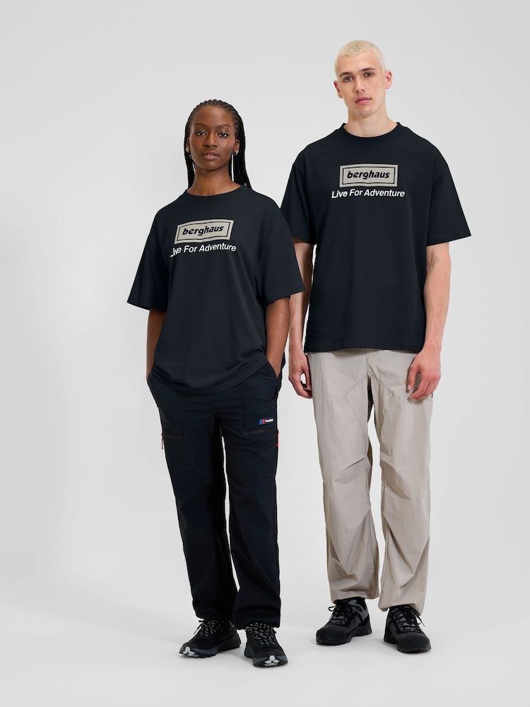 Berghaus Black Adventure Tour T-Shirt - Image 2 of 10