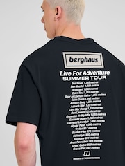 Berghaus Black Adventure Tour T-Shirt - Image 6 of 10