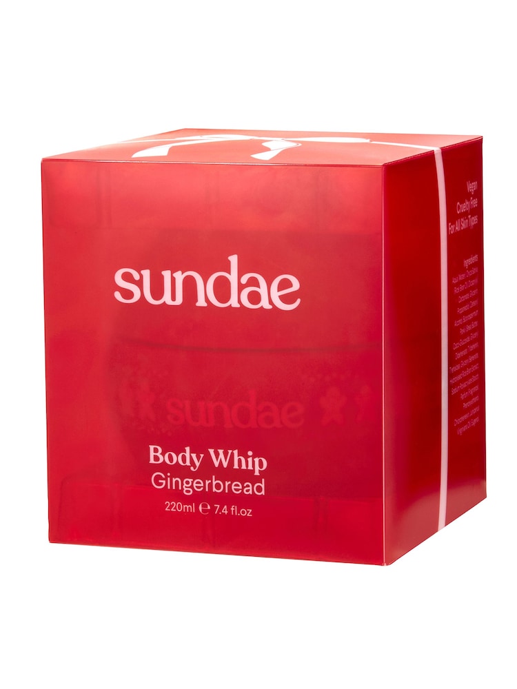 Sundae Gingerbread WhippedGingerbread Whipped Body Moisturiser 220ml Body Moisturiser - Image 2 of 4 Sundae Gingerbread WhippedGingerbread Whipped Body Moisturiser 220ml Body Moisturiser - Image 2 of 4