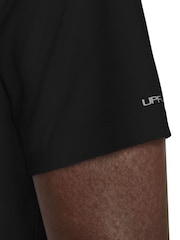 Nike Black Specs Short Sleeve Premium Rash Vest - Image 5 of 6