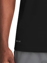 Nike Black Specs Short Sleeve Premium Rash Vest - Image 6 of 6