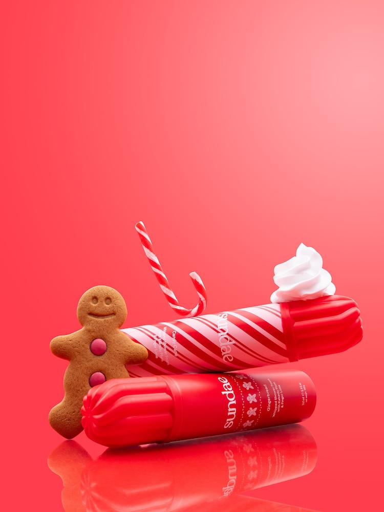 Sundae Candy Cane Shower Foam Christmas Gift Set - Image 5 of 5
