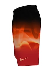 Nike Red Fade Graphic 7 Inch Swim Shorts - Image 3 of 3