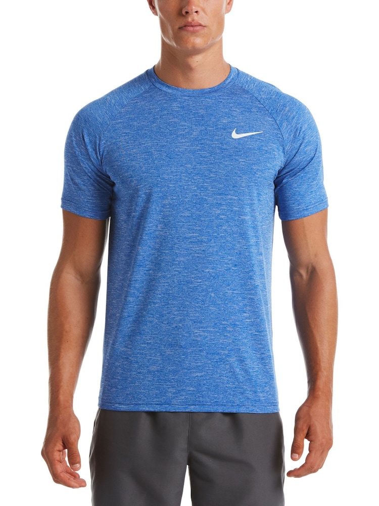 Մուգ կապույտ - Nike կարճ թևքով Hydroguard Rash t shirts - Պատկեր 1 3-ից