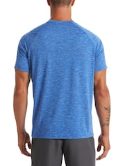 Մուգ կապույտ - Nike կարճ թևքով Hydroguard Rash t shirts - Պատկեր 2 3-ից