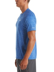 Մուգ կապույտ - Nike կարճ թևքով Hydroguard Rash t shirts - Պատկեր 3 3-ից